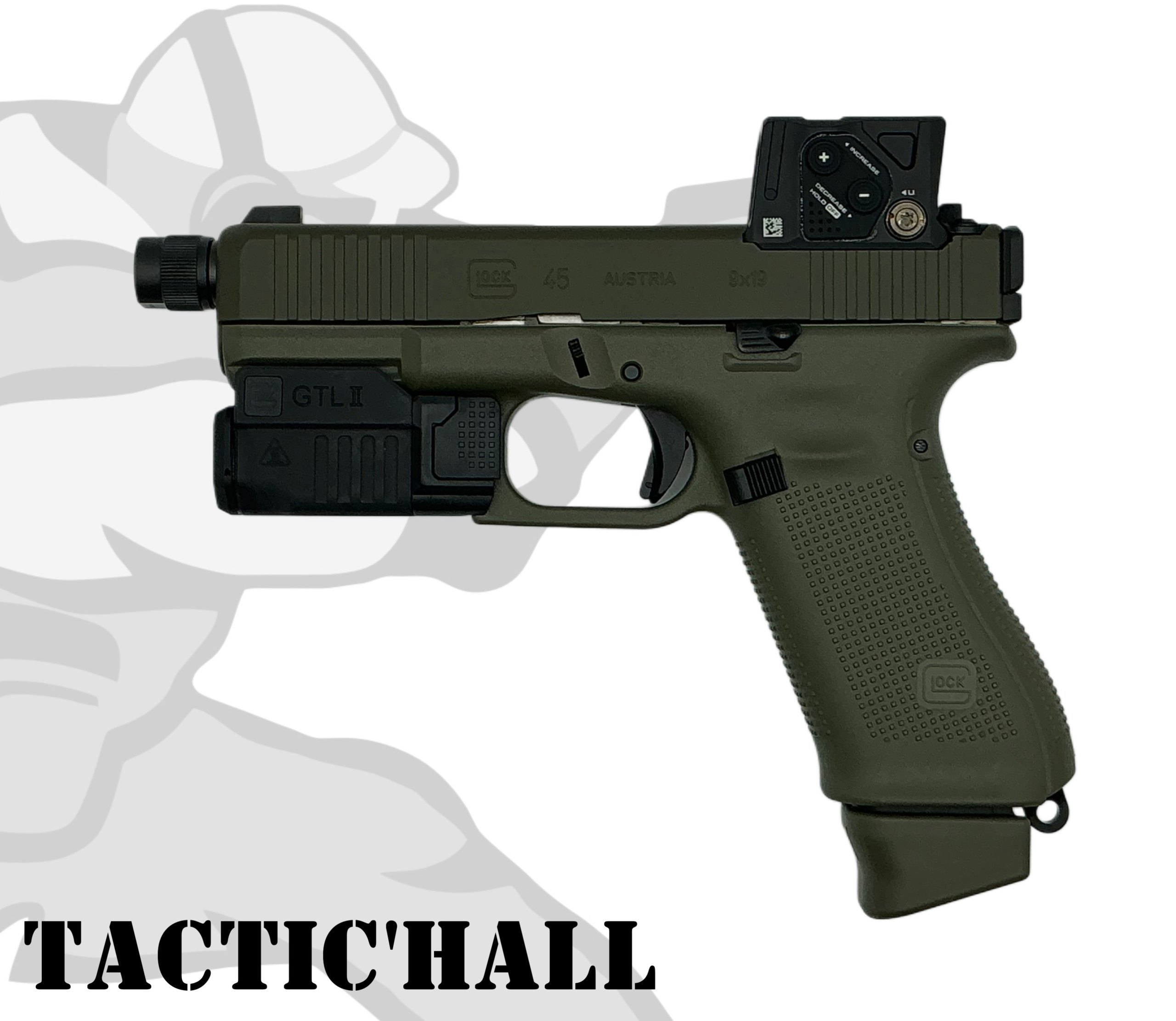 Glock 45 Hunter Edition A-Cut fileté Combo COA + GTL II CAL.9X19 – Image 2