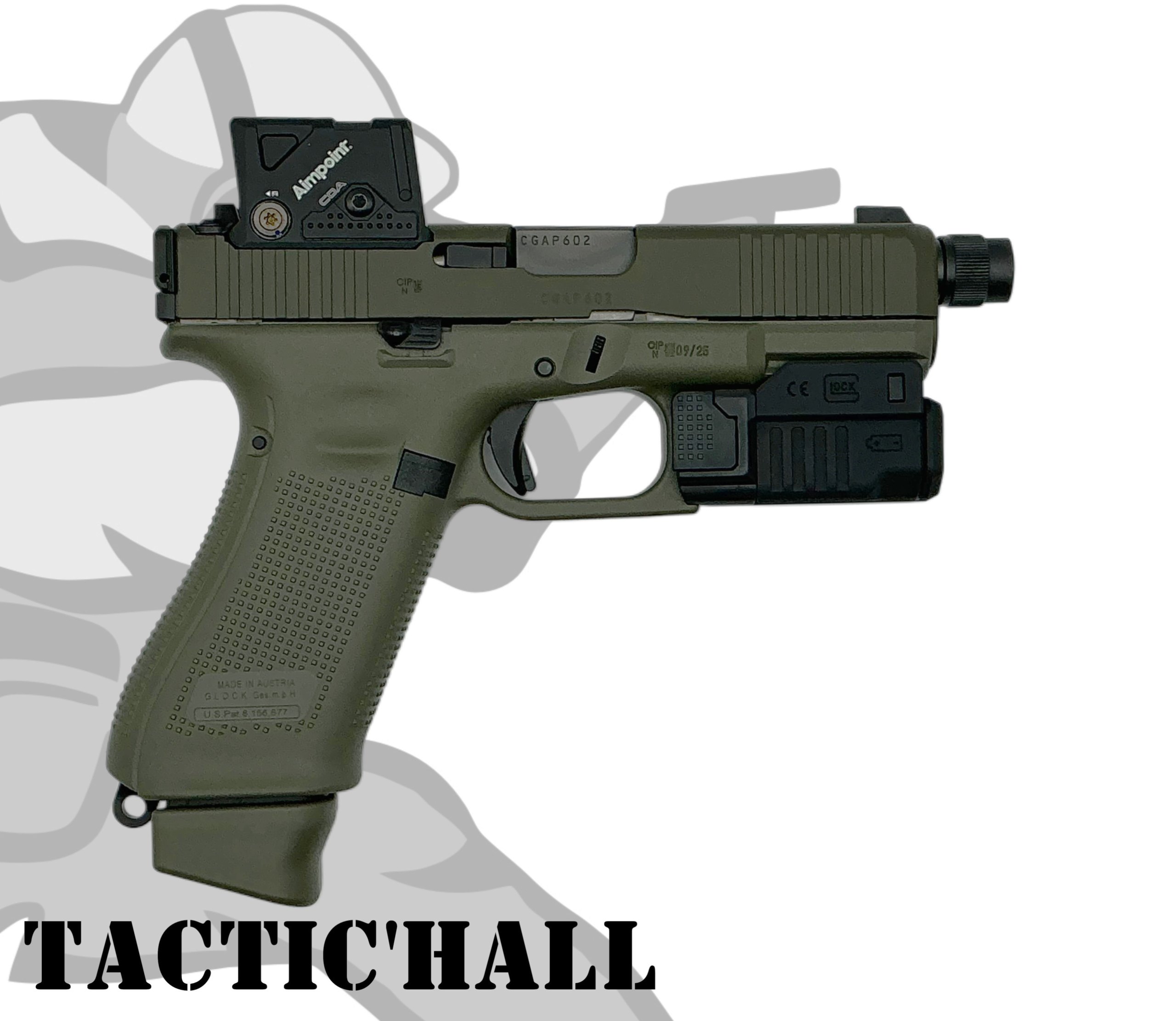 Glock 45 Hunter Edition A-Cut fileté Combo COA + GTL II CAL.9X19