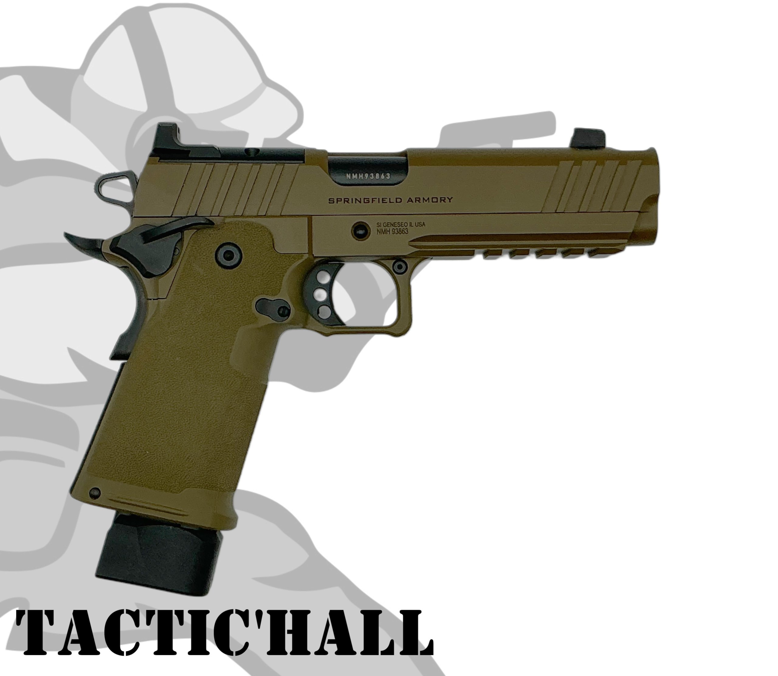 SPRINGFIELD PRODIGY 1911 COMP TAN CAL.9X19