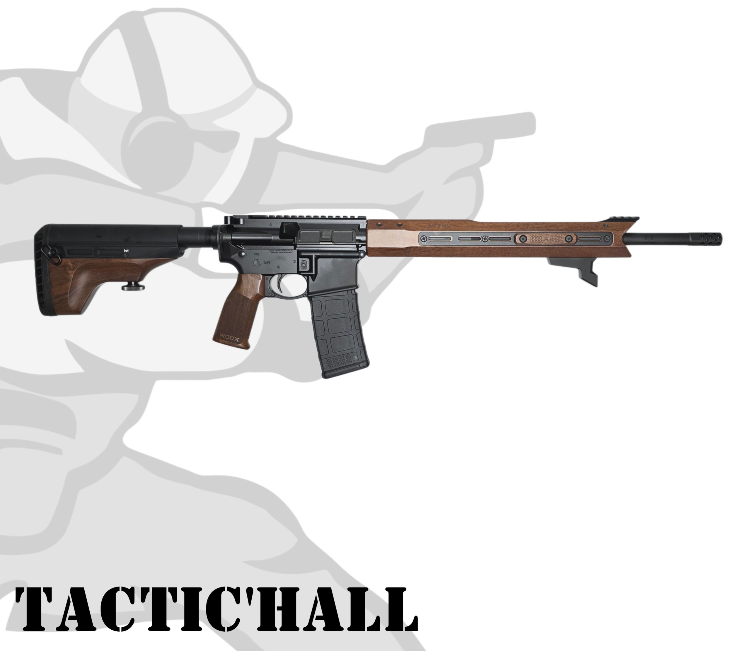 RUGER MPR 18'' WOOX CAL.223 REM