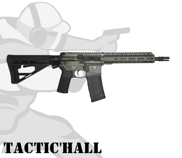 SCHMEISSER S4F 10.5'' OD GREEN CAL.223 REM