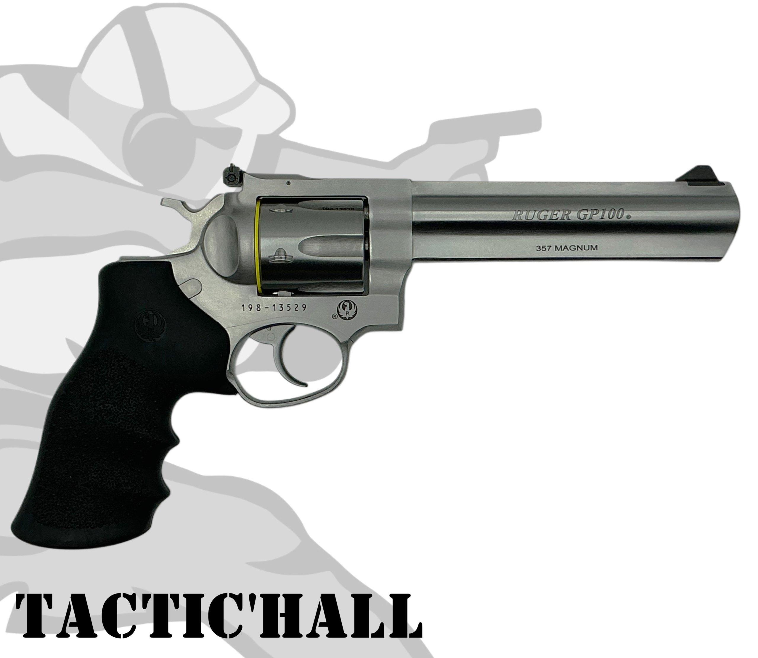 RUGER GP100 STAINLESS 6'' CAL.357 MAG
