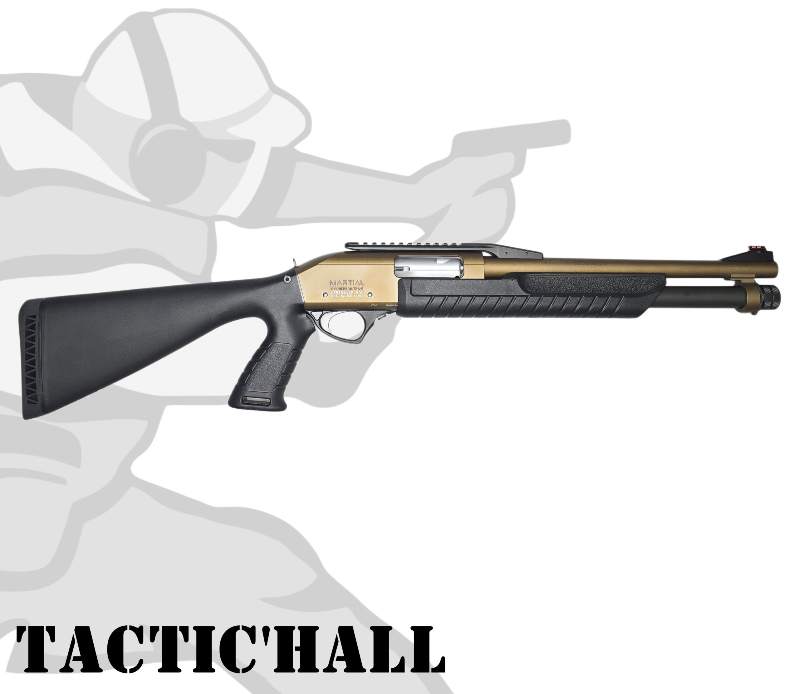 FABARM MARTIAL CANTILEVER 14'' BRONZE CAL.12/76