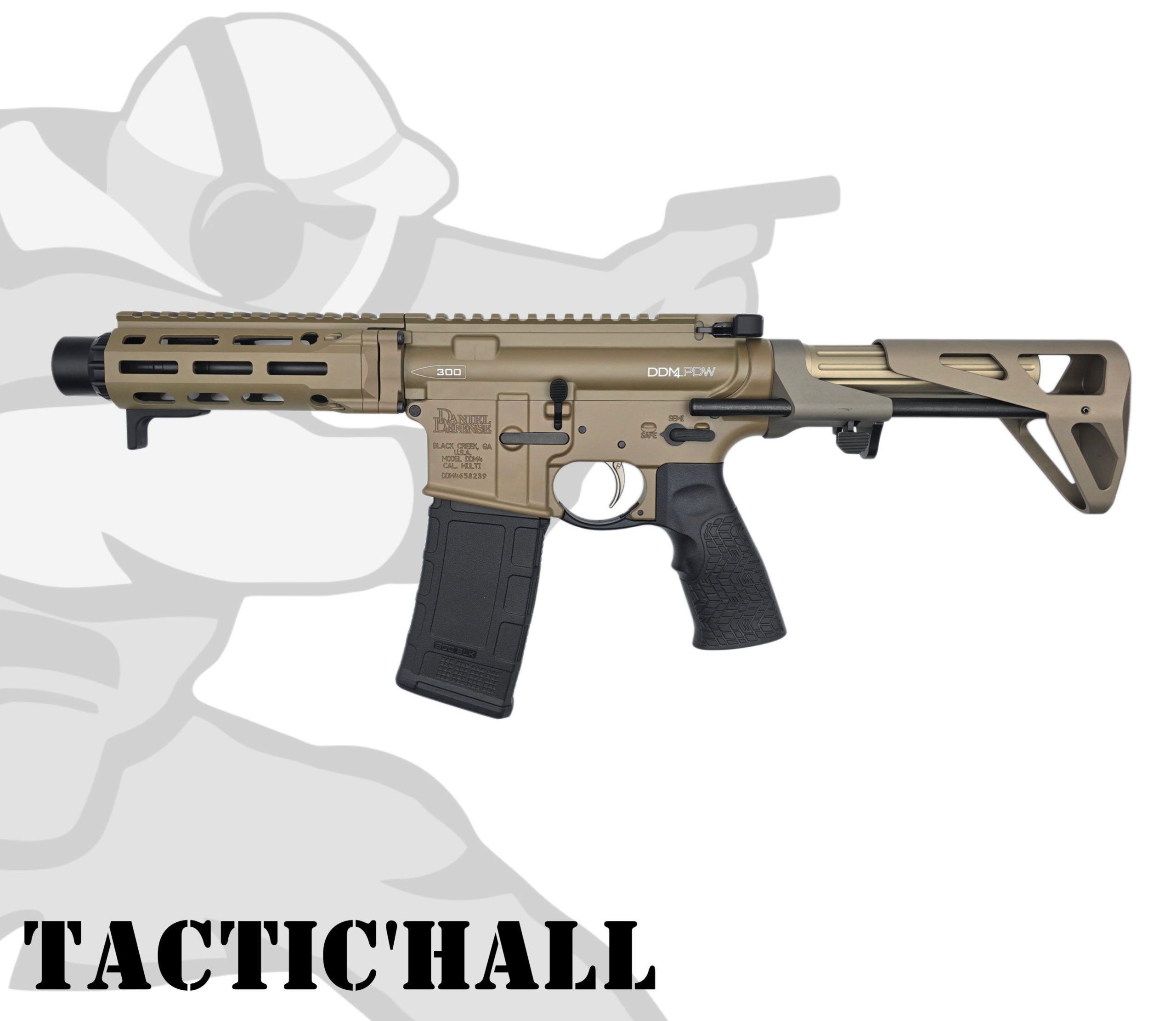 DANIEL DEFENSE PDW SBR 7'' FDE CAL.300BLK – Image 2